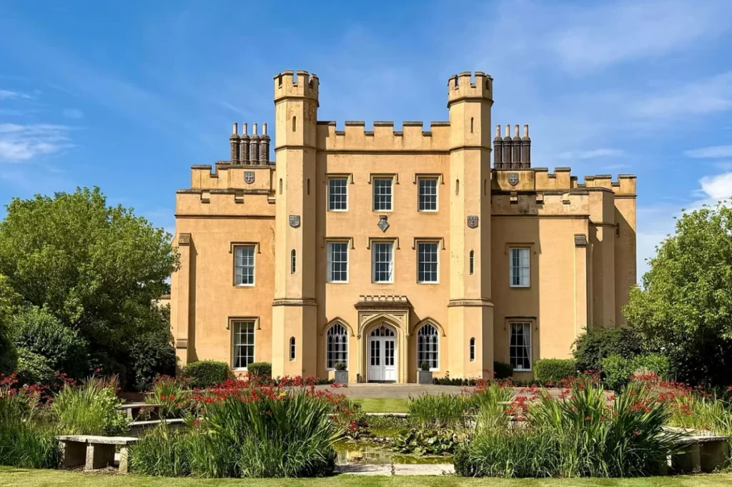 A view from the gardens of Ditton Manor.